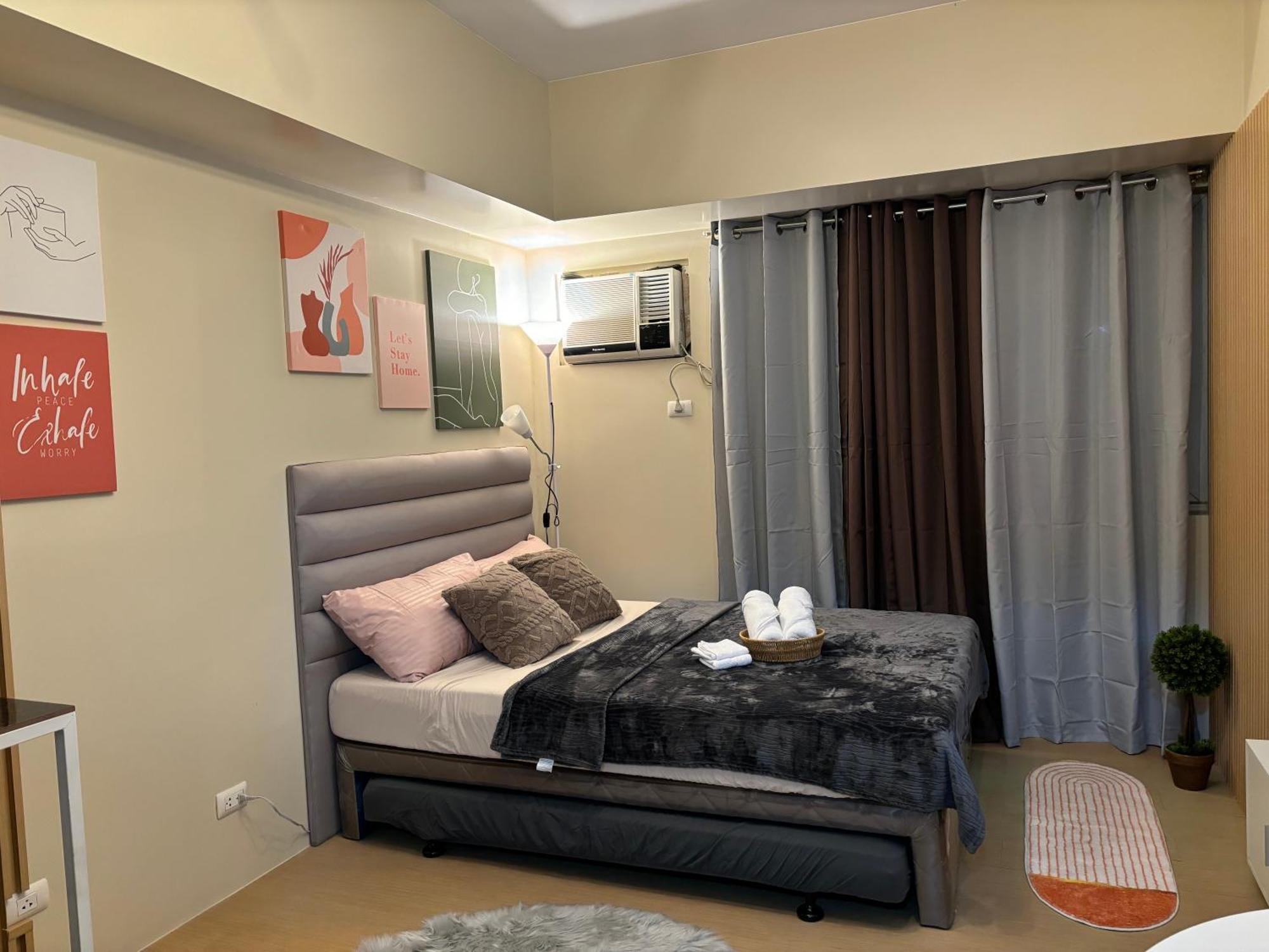 Cozy & Minimalist Staycation - Avida Towers With Pool Access Davao Luaran gambar